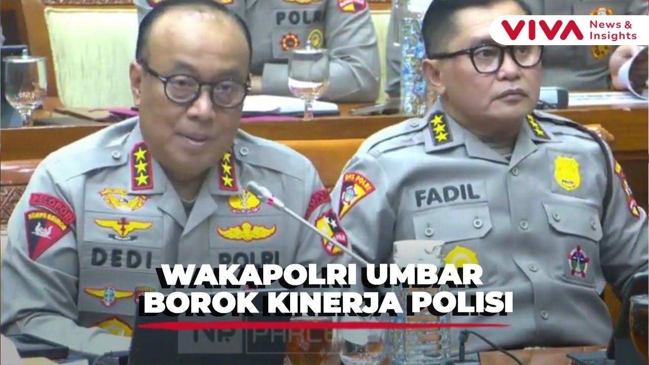 Wakapolri Beberkan Fakta Mengejutkan di Balik Bobroknya Kinerja Polisi