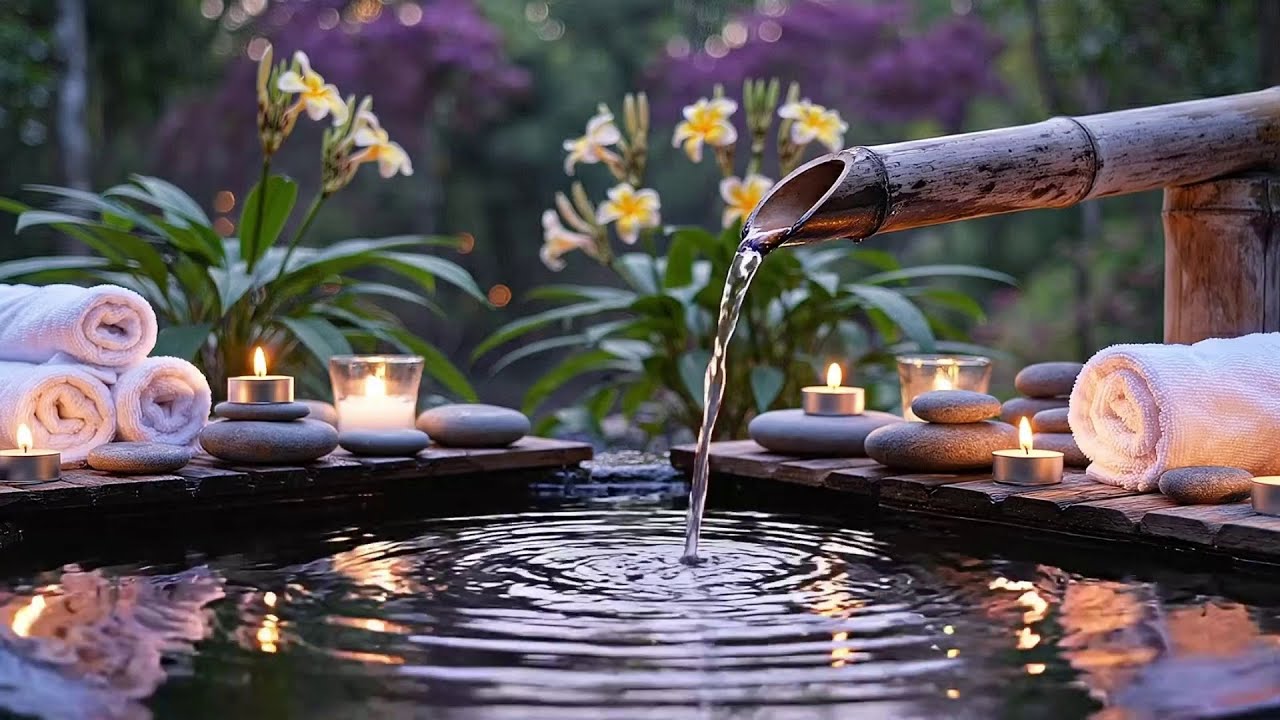 Relaxing Music with Sounds of Water 🌿 Deep Healing to Release Stress, Worry & Emotional Fatigue