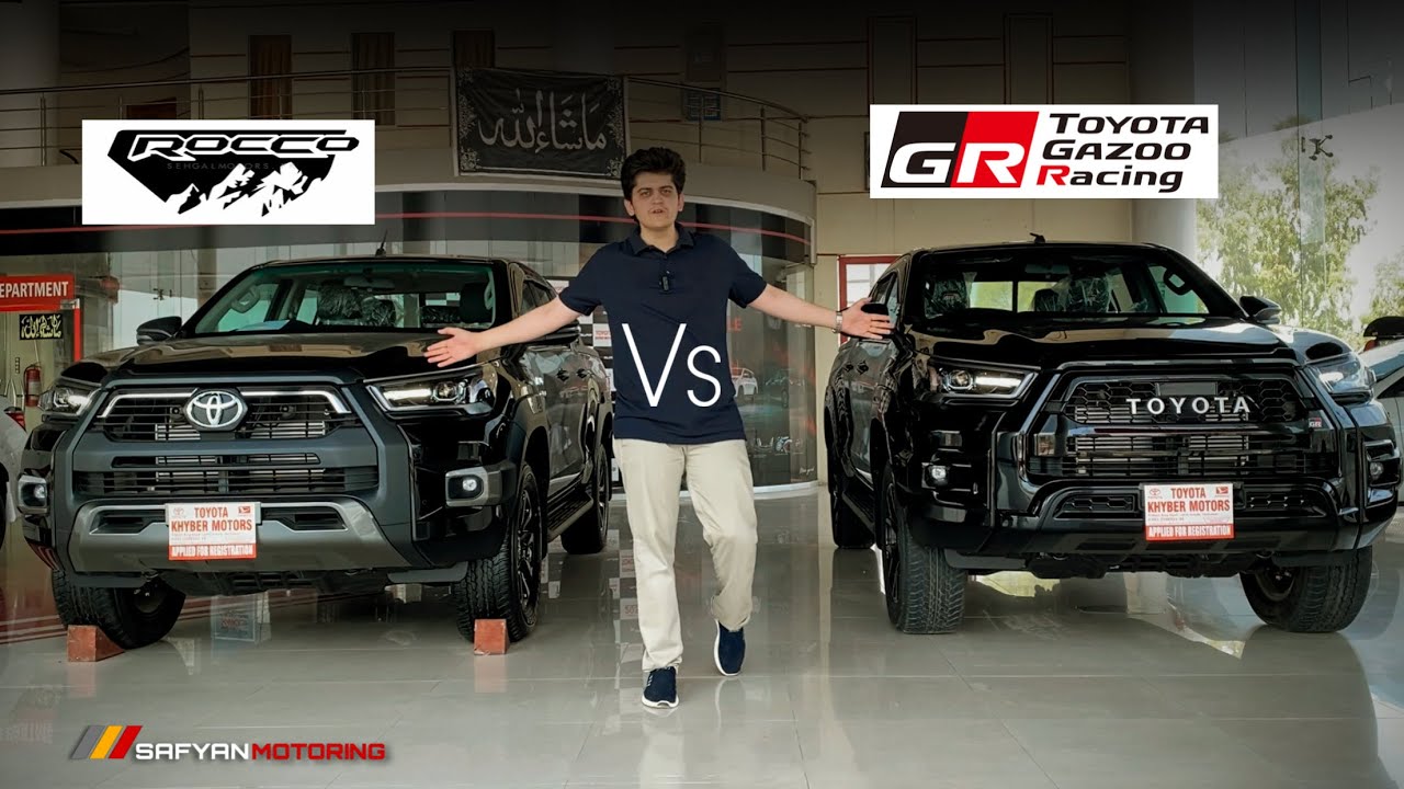 Toyota Revo GR Sport Vs Revo Rocco comparison detailed review