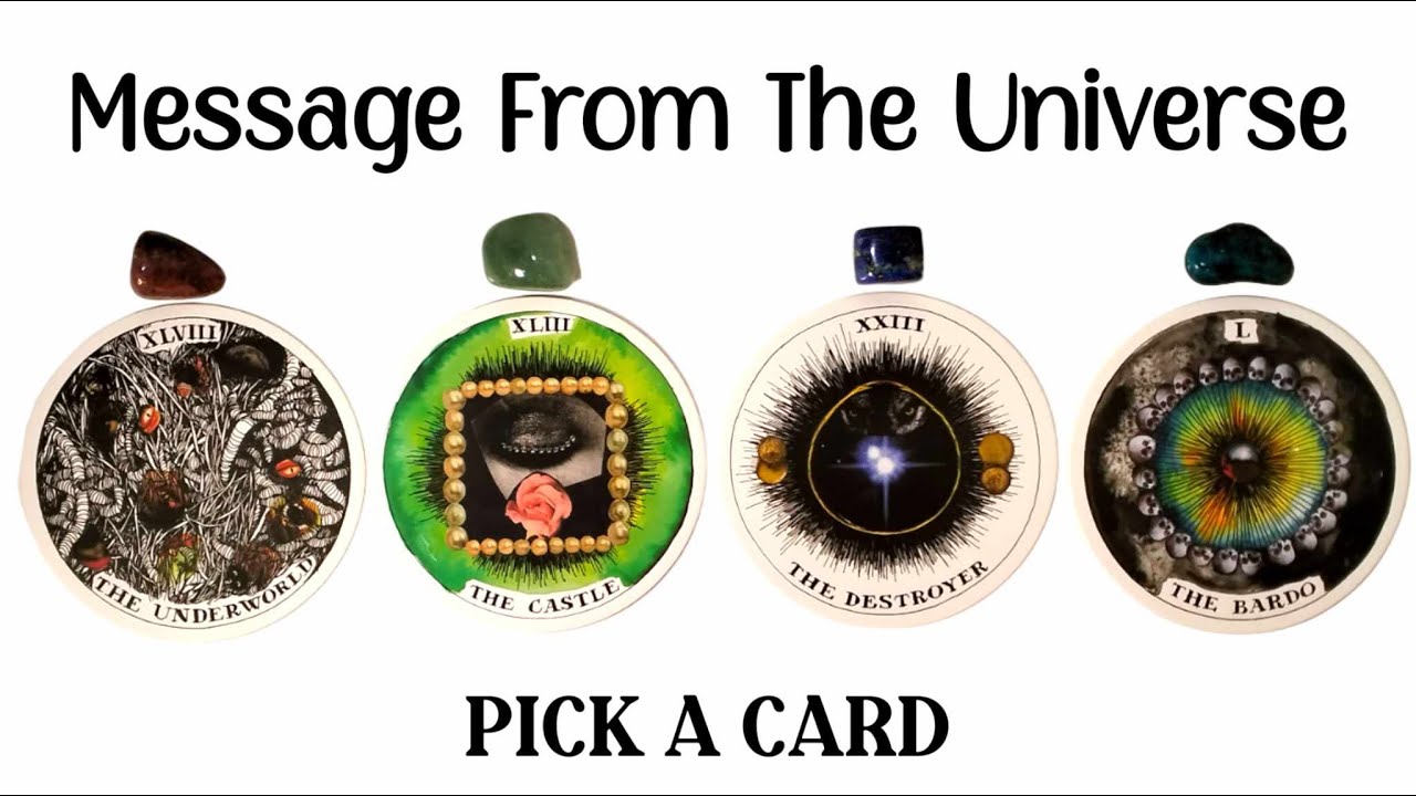 PICK A CARD 💜 Message From The Universe