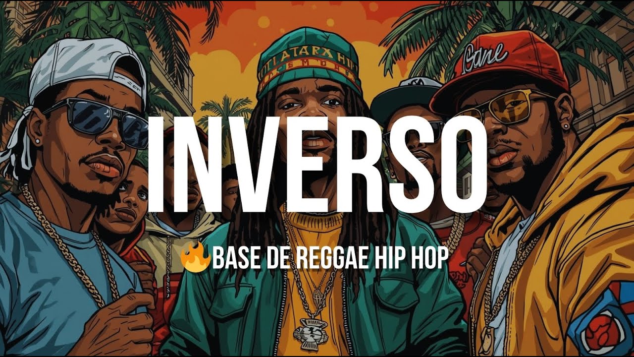 INVERSO - Base de Hip Hop Reggae 2025 🌴 | Instrumental con Flow para Freestyle