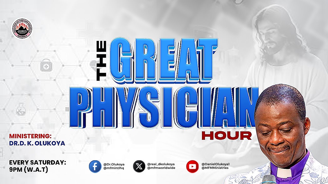 MFM GREAT PHYSICIAN HOUR 04-04-2026 MINISTERING: DR D. K. OLUKOYA