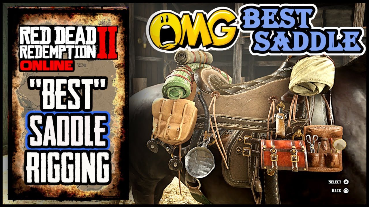 Ого!.. ЛУЧШЕЕ СЕДЛО В Red Dead Online (РОЛЬ КОЛЛЕКЦИОНЕРА, Специальное высококачественное седло М...