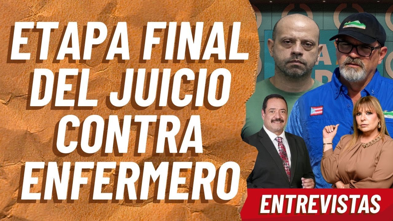 Etapa FINAL del juicio contra el enfermero por el asesinato del BIÓLOGO Roberto Viqueira