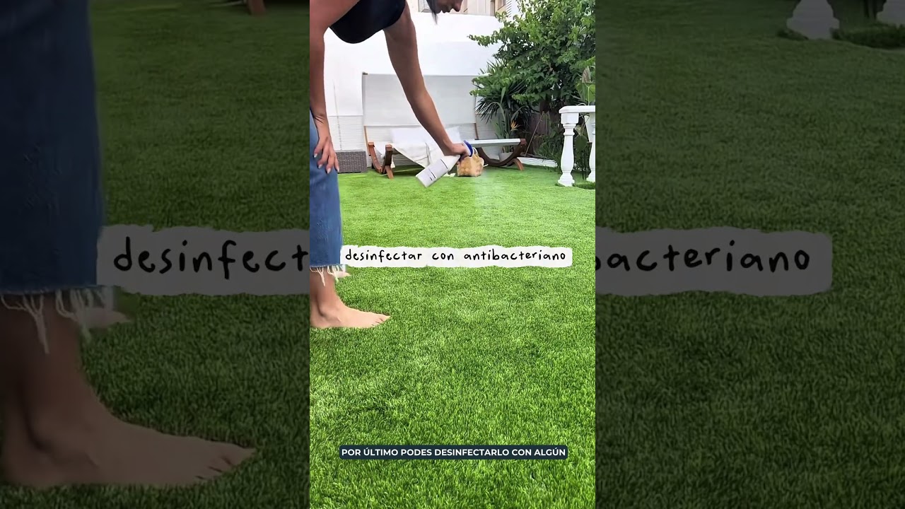 C&eacute;sped Sint&eacute;tico Pasto Artificial | 3 cm Realista, Drenante y Pet-Friendly 🌿🐾