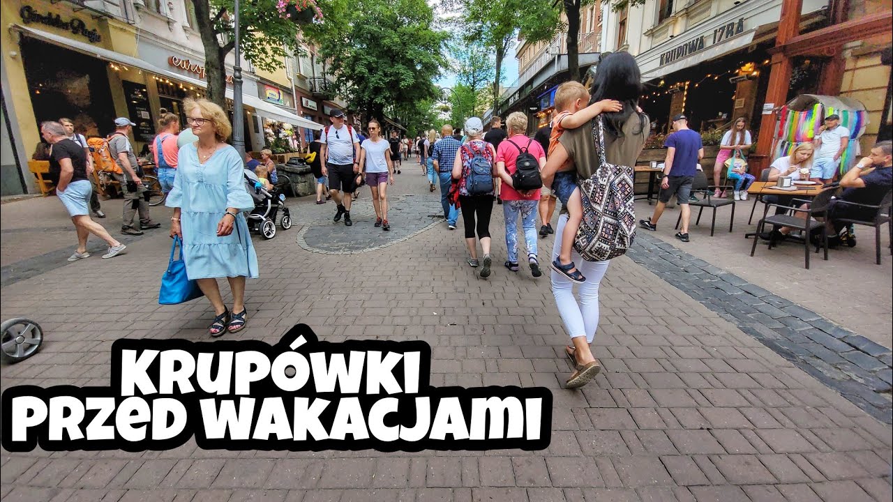 Zakopane Krupówki Czerwiec