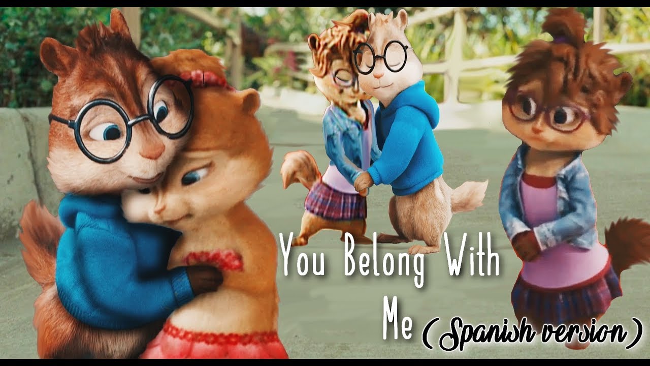 Simon x Jeanette ❤ You Belong With Me (Alvin y las ardillas)
