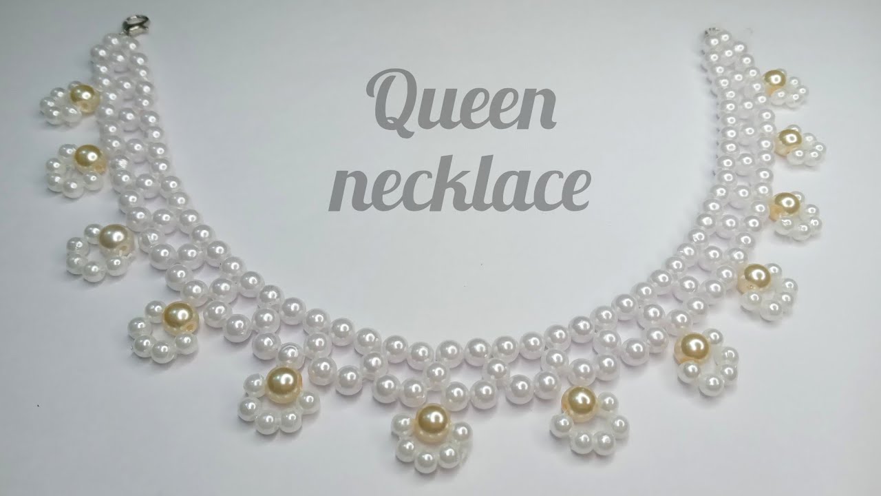 How to make a beautiful necklace easily |DIY Training all steps