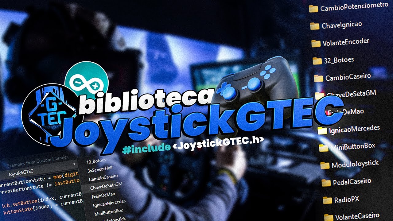 Programa&ccedil;&otilde;es Liberadas para os DIY Volante Caseiro em um s&oacute; lugar | JoystickGTEC.h