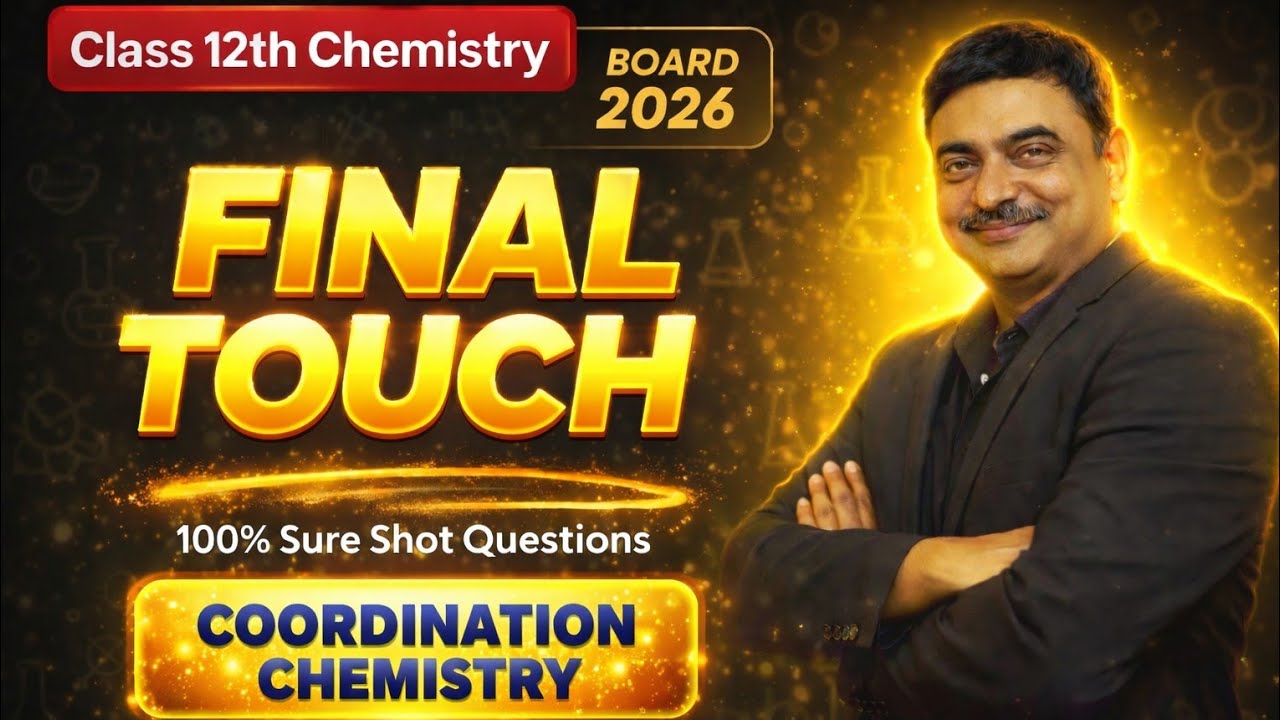 Chemistry 2026 🔥 | Coordination chemistry Day-02| 100% Sure Shot |