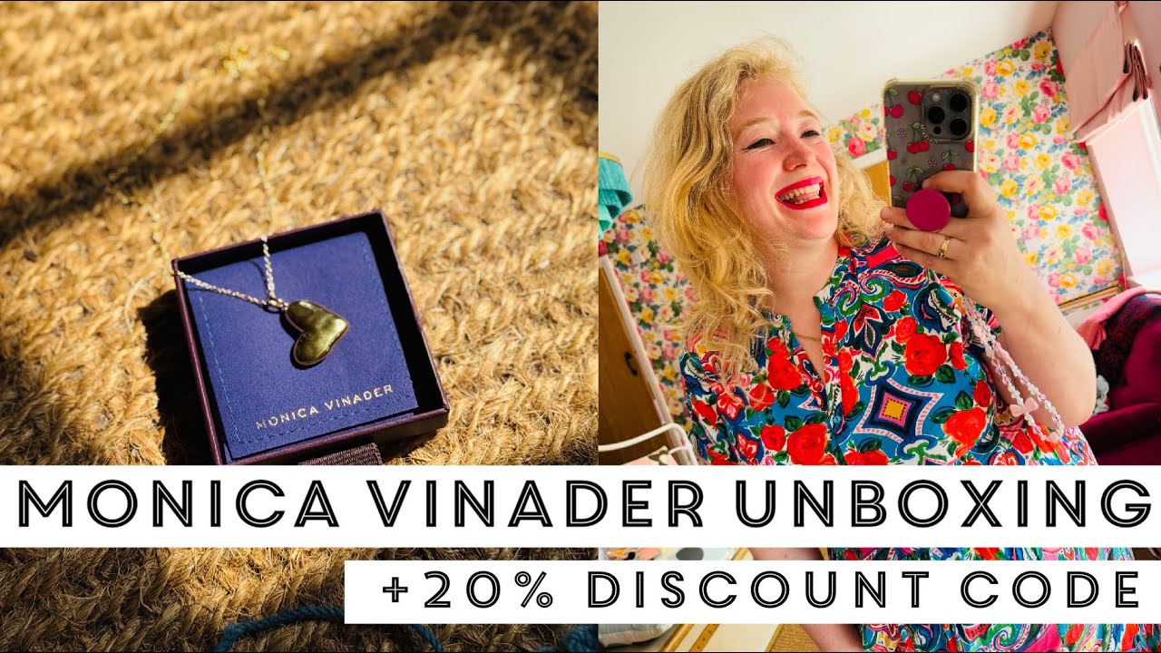 Monica Vinader unboxing & discount code!!! 