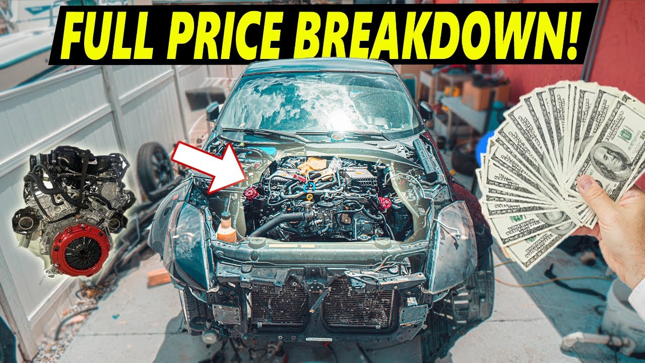 СМЕРТЕЛЬНАЯ ЗАМЕНА ДВИГАТЕЛЯ!! (Twin Turbo Vr30 350z) и КАК ЭТО СДЕЛАТЬ!