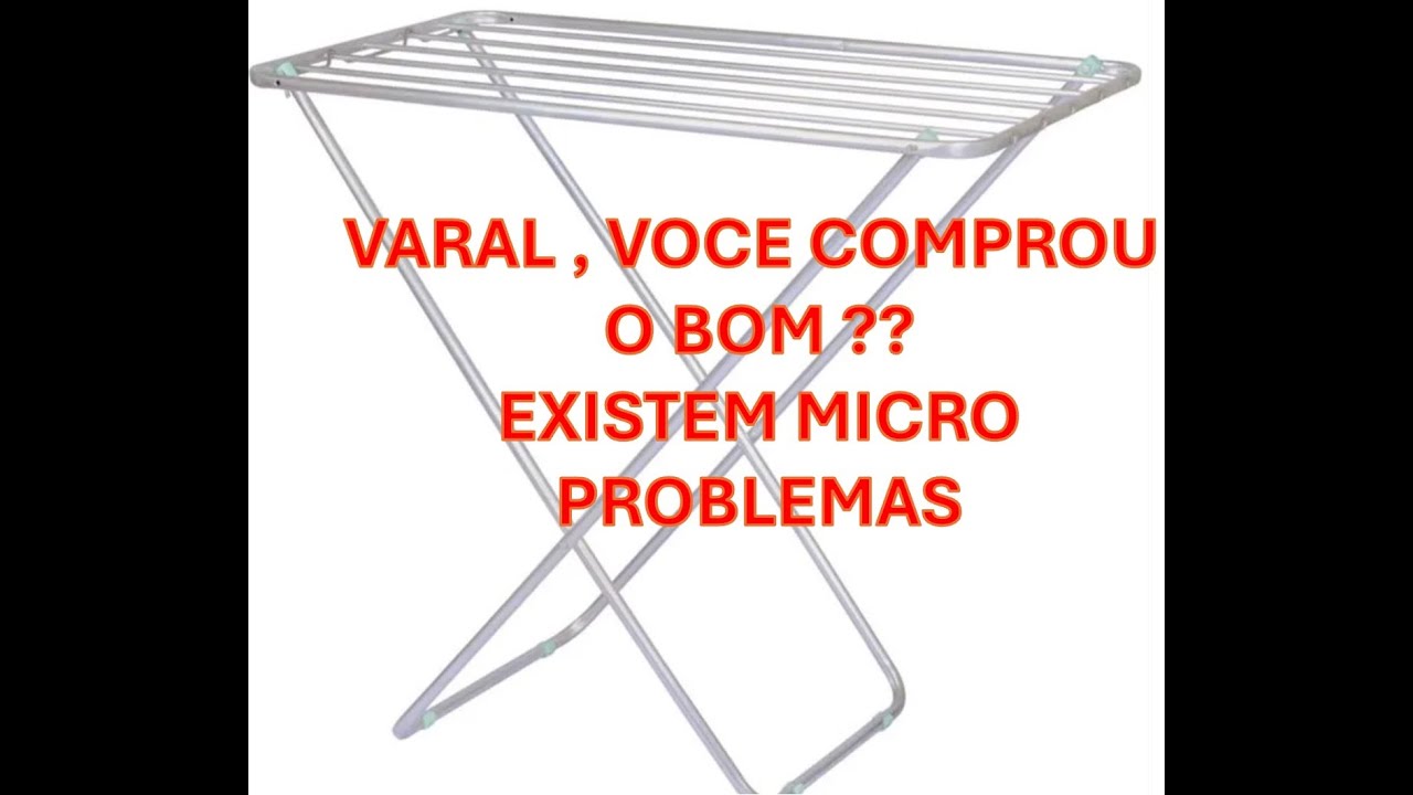 VARAL DE CHÃO , VOCE VAI COMPRAR ??