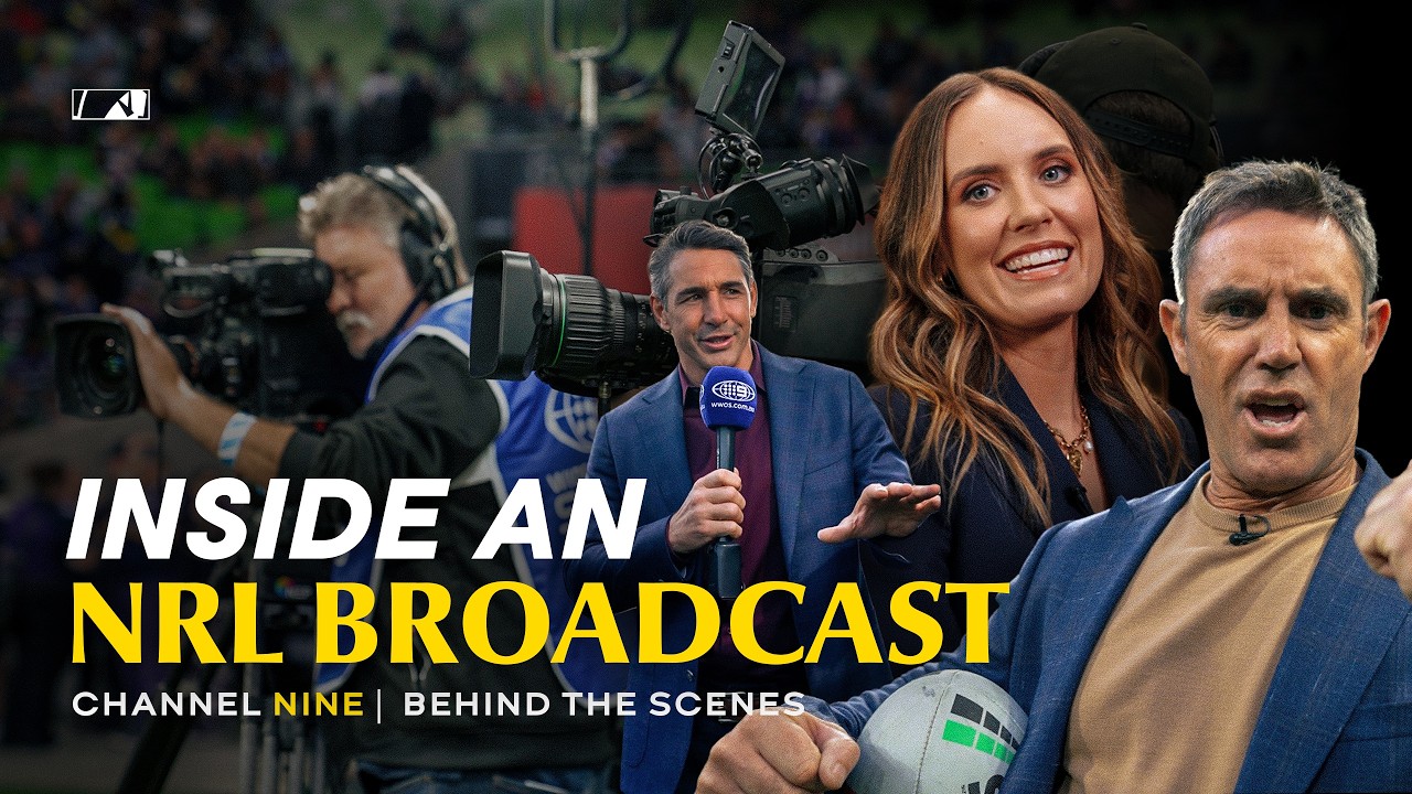 Behind the Scenes of an NRL Broadcast | Melbourne Storm
