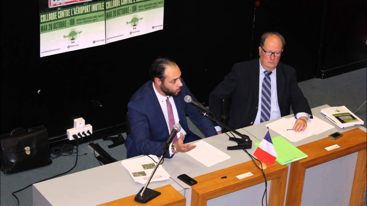 Colloque NDDL Ni ZAD, ni aéroport — G. Bouchet