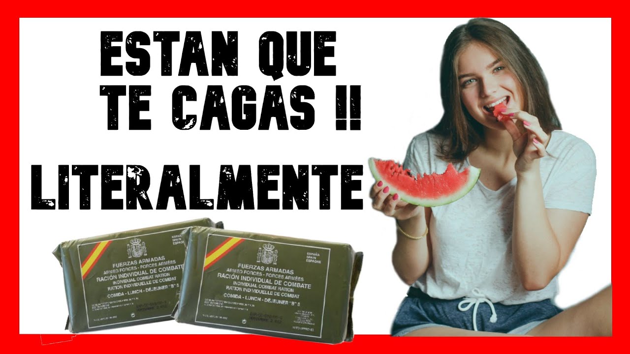 COMIDA MILITAR | UNBOXING Raciones de Combate Españolas 😋 🇪🇸
