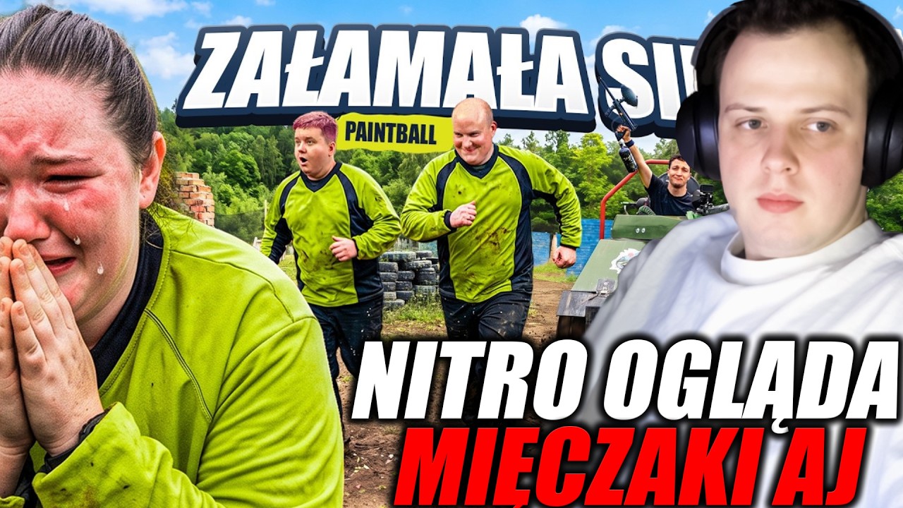 NITRO OGLĄDA MIĘCZAKI AJ - PRZESZŁA Z4Ł4M4NI3 N3RWOW3