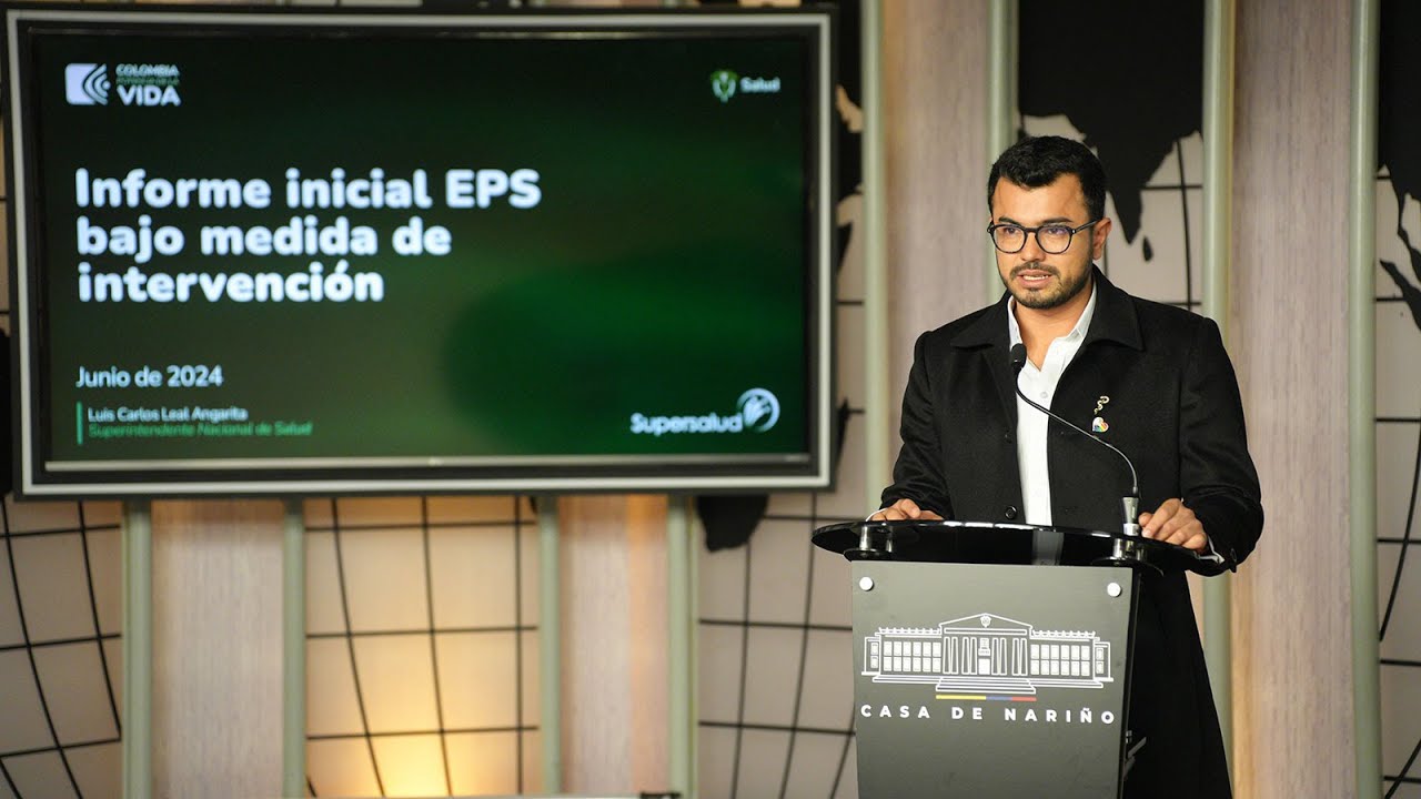 Rueda de prensa de SuperSalud sobre hallazgos encontrados en las tres EPS recientemente intervenidas