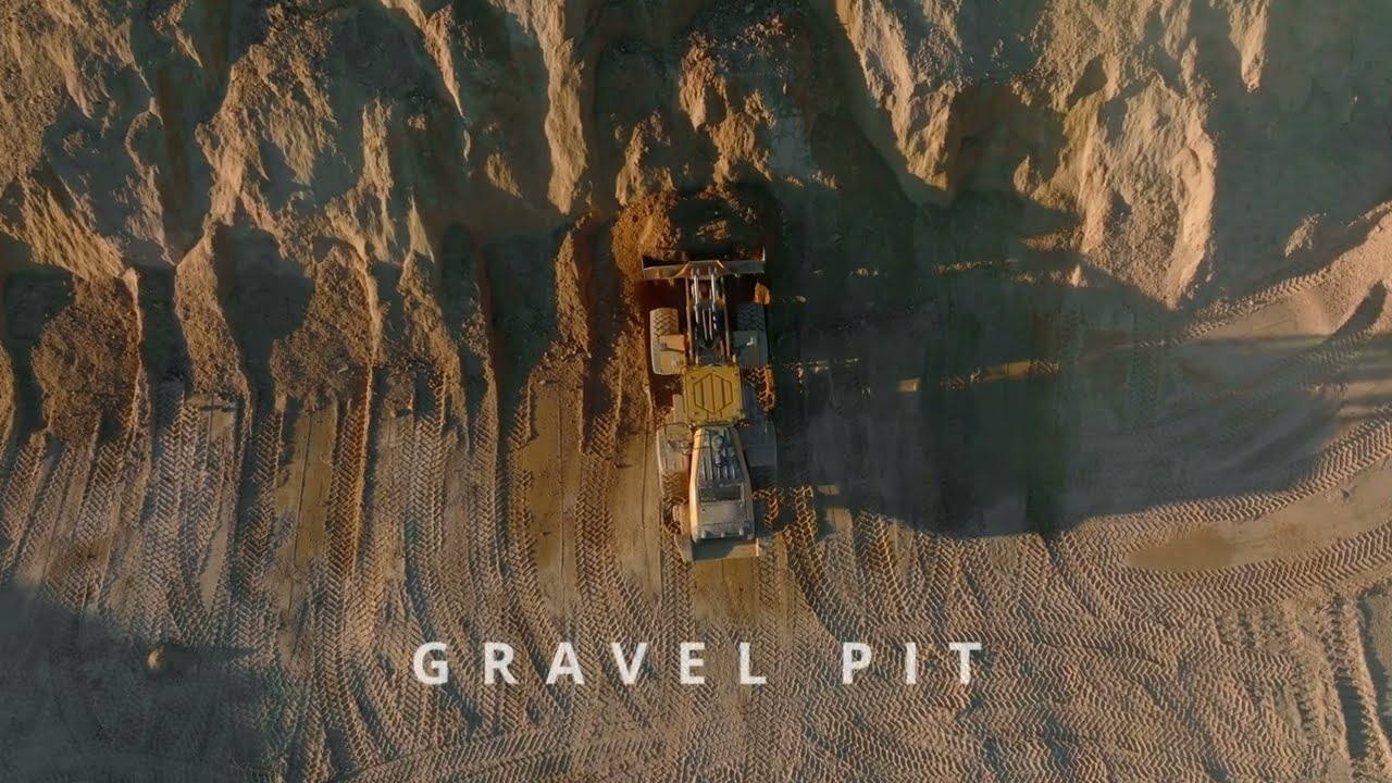 Gravel Pit - 4K Cinematic Aerial Footage