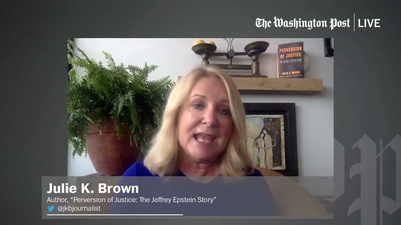 Journalist Julie K. Brown says Epstein hired lawyers with connections to the prosecution