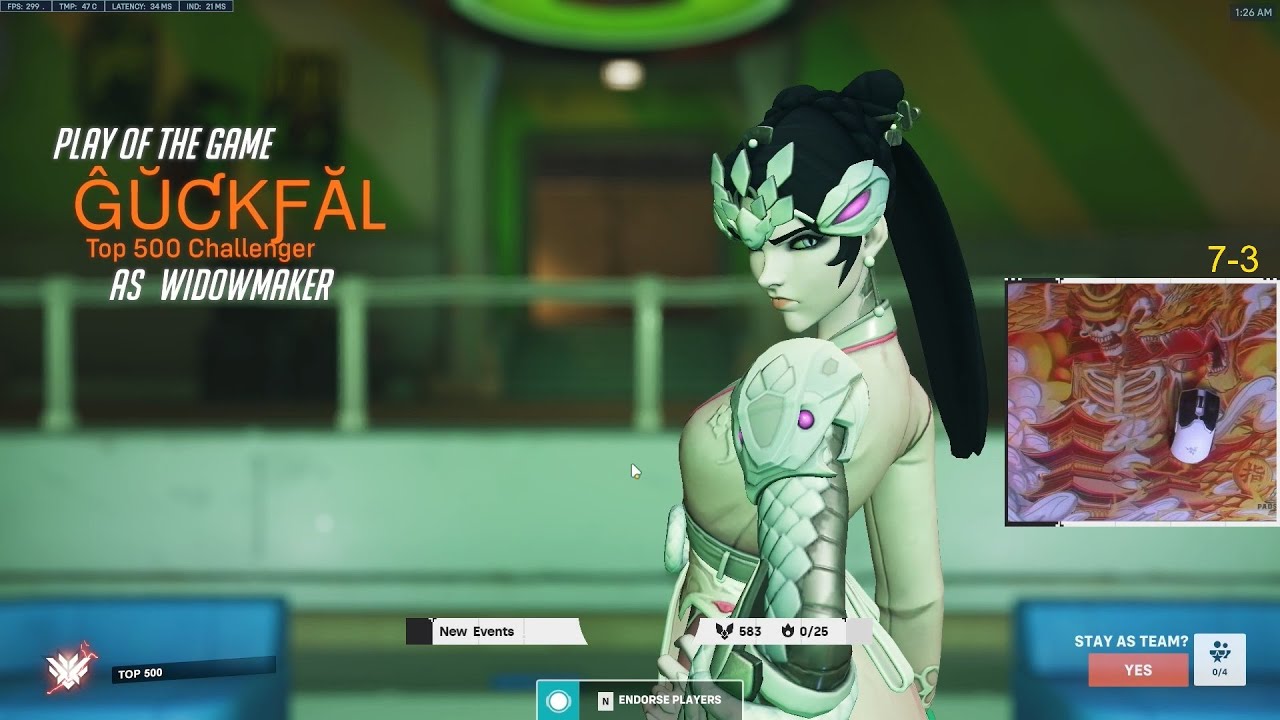 55% SCOPED ACCURACY! POTG! GALE INSANE WIDOWMAKER GAMEPLAY OVERWATCH 2 SEASON 2