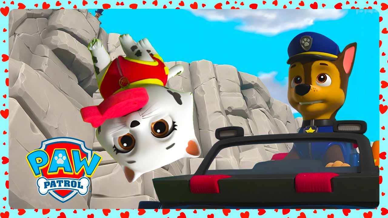 THE MAYOR'S CAT IS FALLING! 😮 😱 | Paw Patrol Rescue Compilation | WildBrain Kids