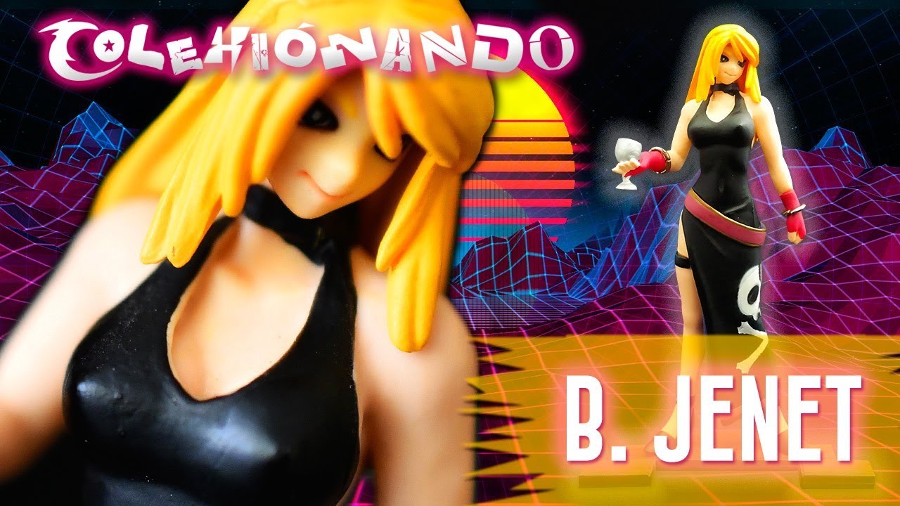 COLEXIONANDO - Bonne Jenet SR Series SNK Gals Gashapon (Yujin)