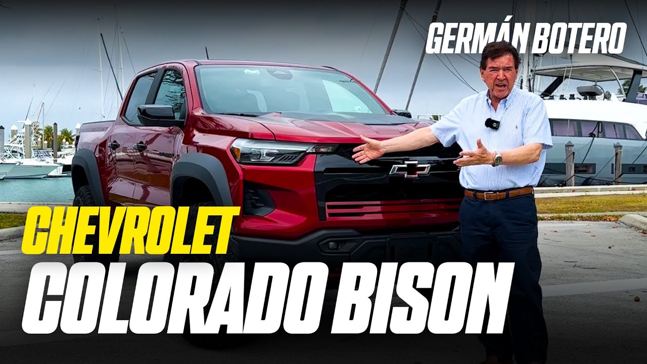 2025 CHEVROLET COLORADO BISON CON GERMÁN BOTERO