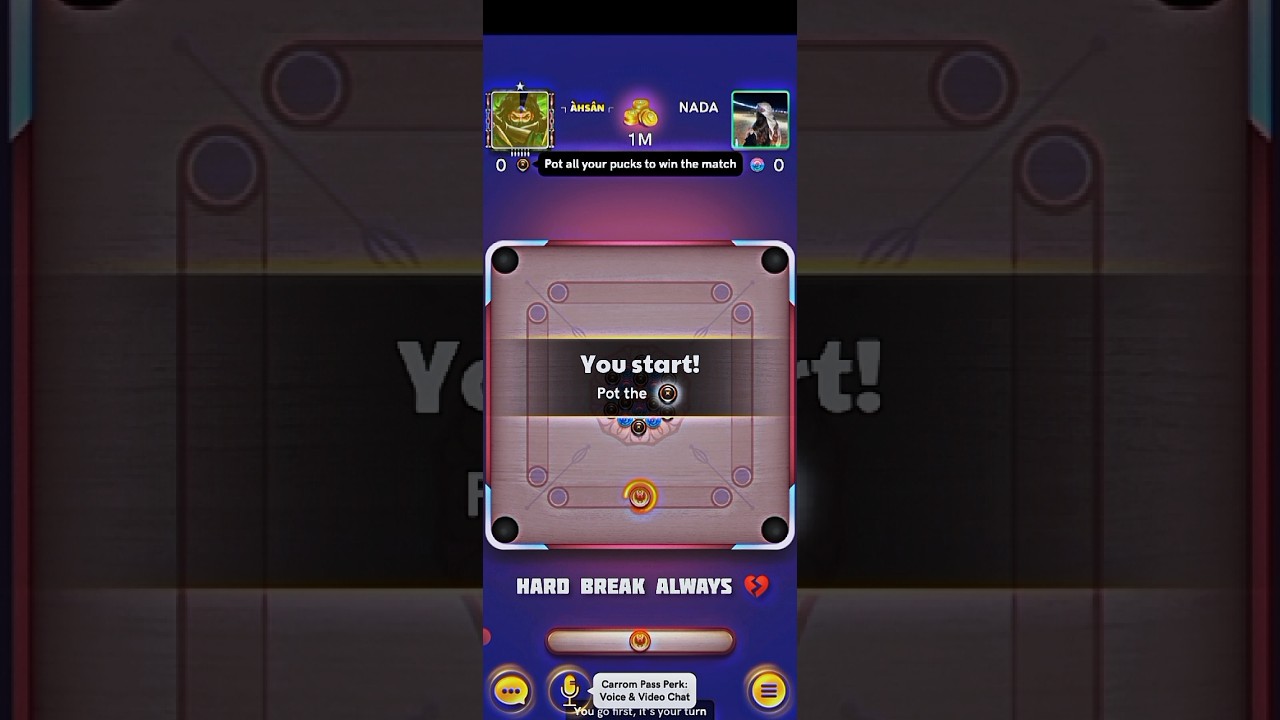 How to Get First Turn In Singapore 😅 || Singapore Gameplay #shorts #carrompool #miniclip