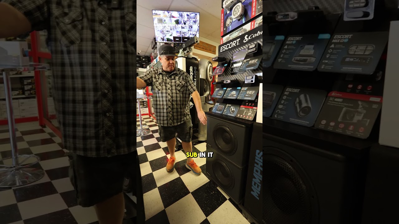 This AudioControl ported box with a 12” sub is going for ONLY $199 😮‍🔥💥