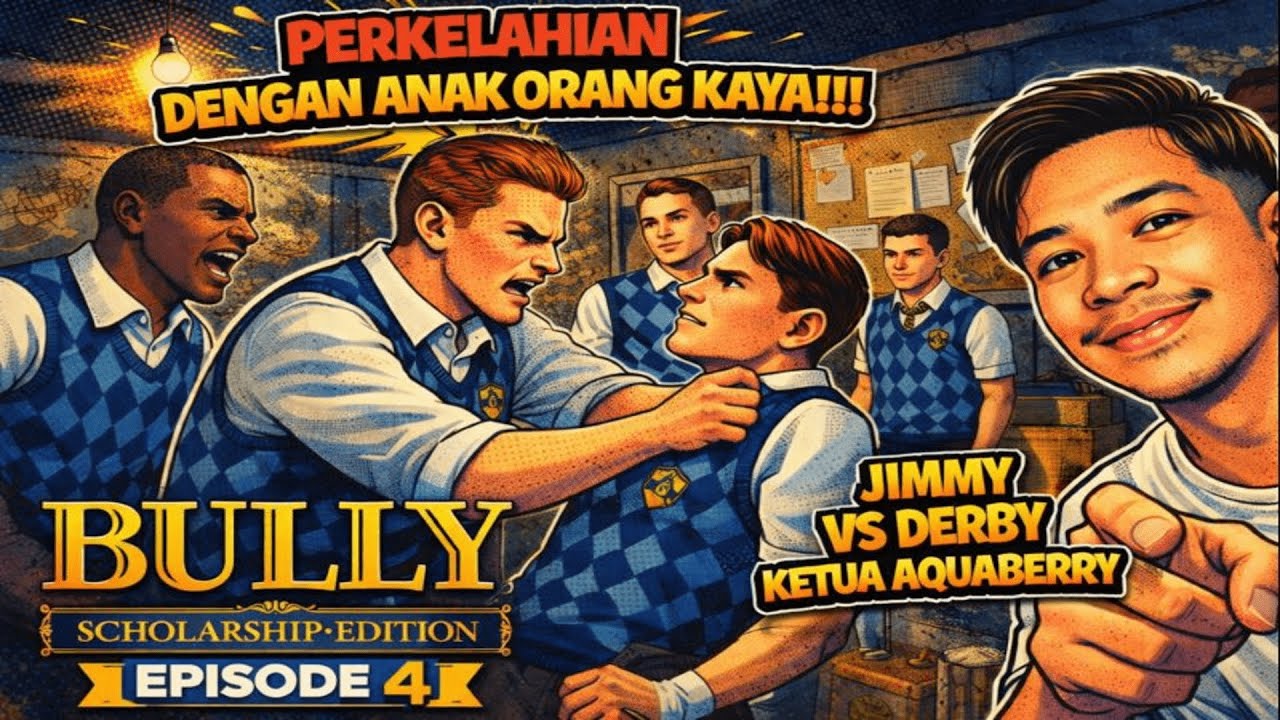 DERBY MENGHABISI JIMMY??? | BULLY SCHOLARSHIP EDITION INDONESIA #4