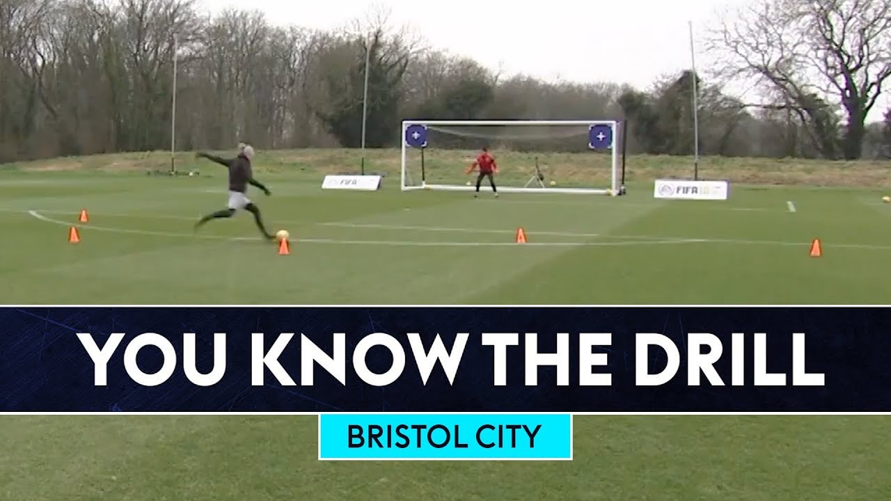 Three Gate Shooting Challenge! | Bristol City | You Know The FIFA Drill