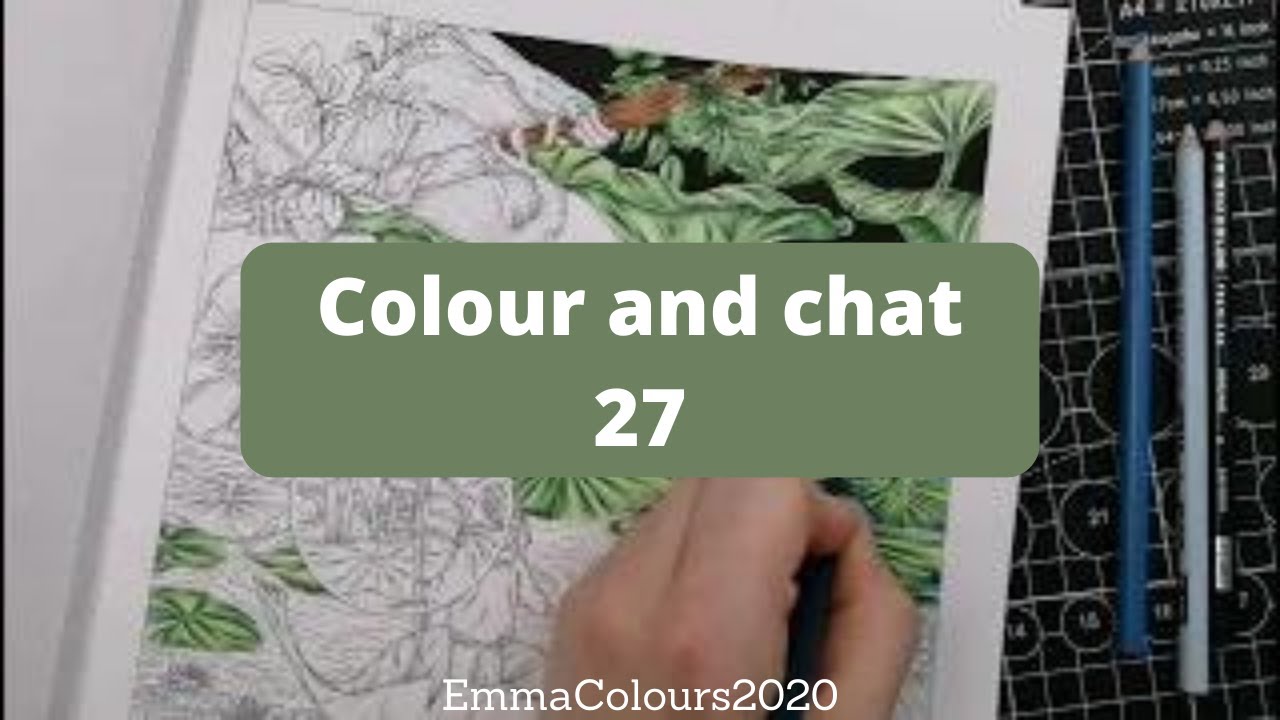 Colour and chat 27 - adult coloring
