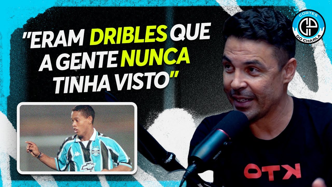 RONALDINHO BAGUNÇOU O DUNGA NO GRENAL