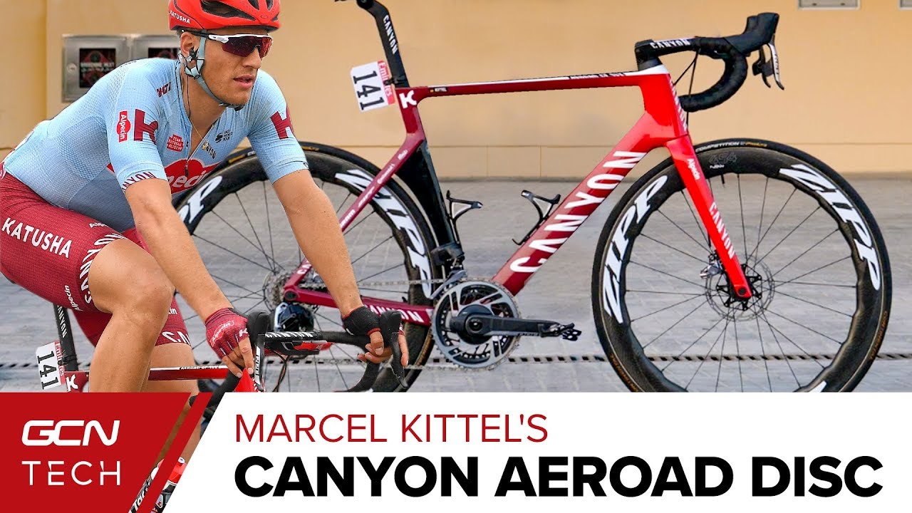 Marcel Kittel's Canyon Aeroad CF SLX Disc | Team Katusha's Pro Road Bike