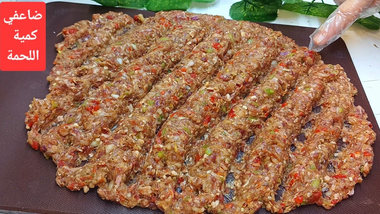 طول عمري استاذه فيها💪خلطة الحواوشي الاسكندارني بالعيش البلدي وهنضاعف كمية اللحمة وازاي نفرزها