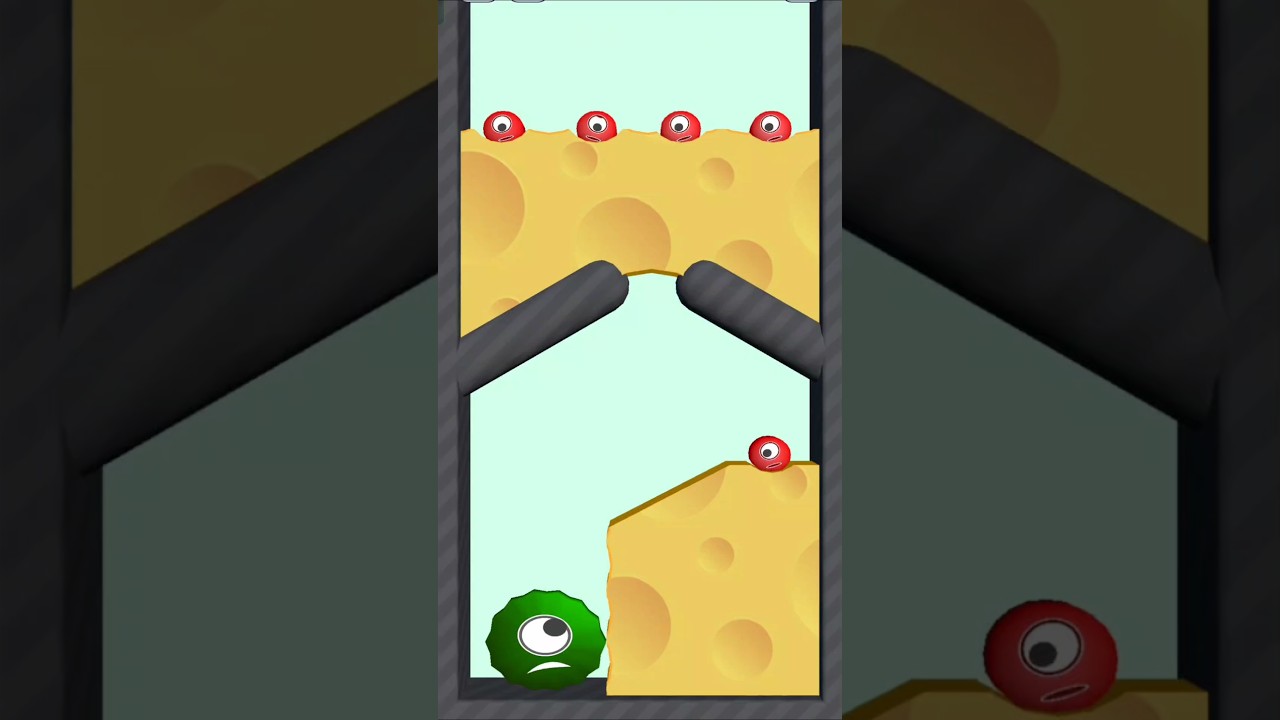 Hungry Balls Level 274 😋 #hungryballs #puzzle #shorts