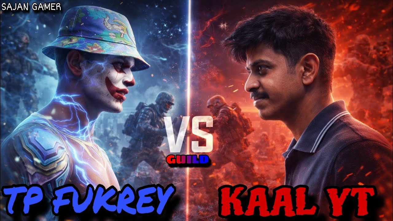 TP Fukrey VS Kaal YT Guild 😉| TP Guild vs Kaal YT Guild | TP vs Kaal | #gaming #sajangamer #viral 