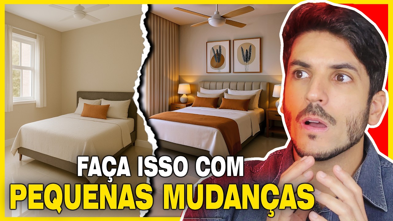 IDEIAS DE DECORAÇÃO CHIQUE COM PEQUENAS MUDANÇAS GASTANDO POUCO
