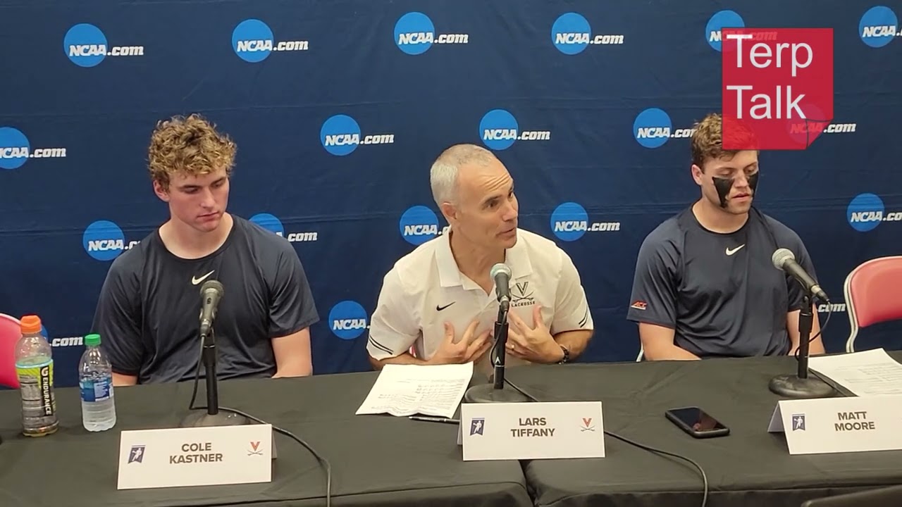Lars Tiffany NCAA Tourney 2022 UVa Lacrosse v Terps
