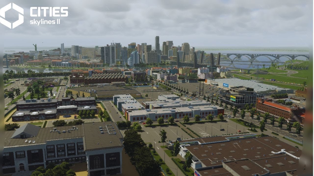 Я построил самый реалистичный американский пригород в истории Cities Skylines 2.