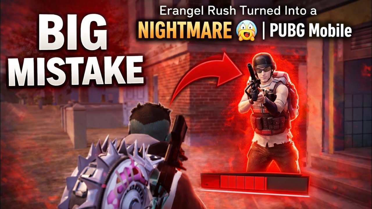 Erangel Rush Turned Into a Nightmare 😱 | PUBG Mobile