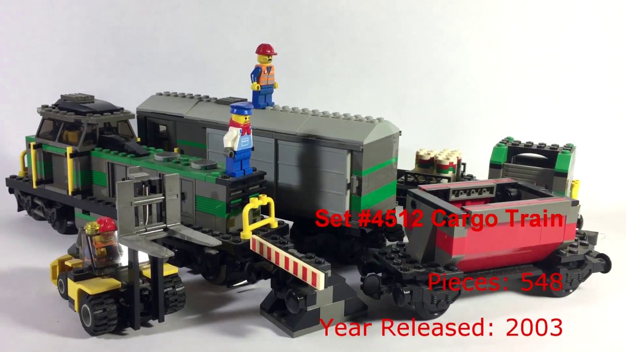 Retro Review: Lego Set #4512 Cargo Train