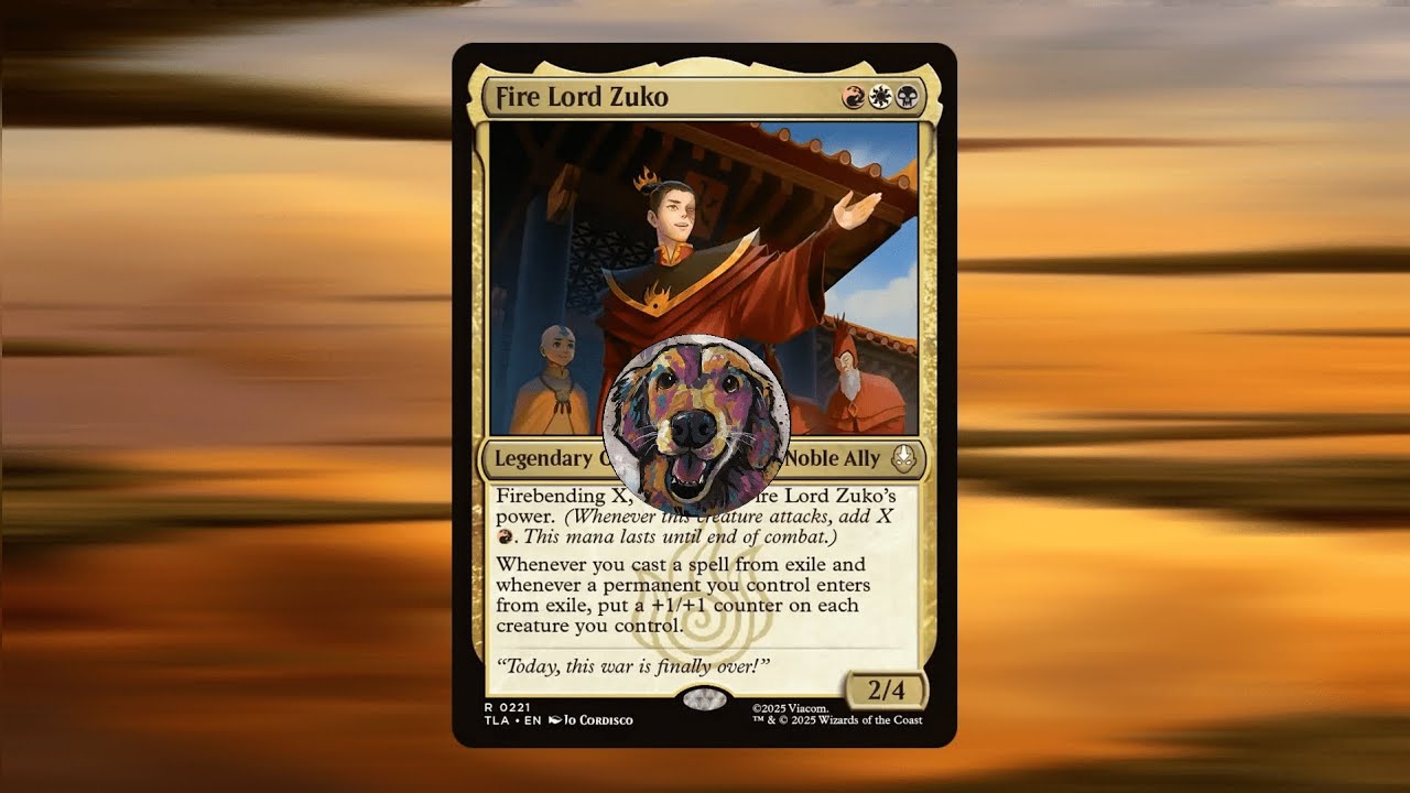 Unique Build with Fire Lord Zuko