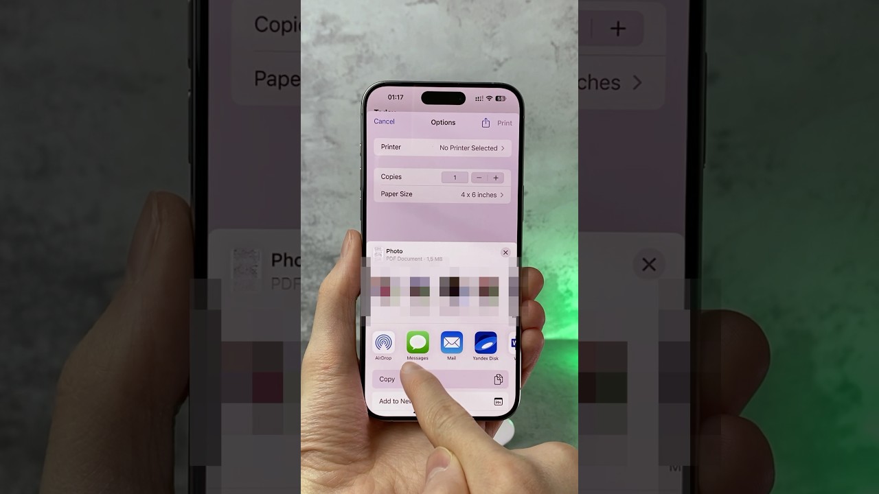 Как КОНВЕРТИРОВАТЬ ФОТО в PDF на iPhone #apple #iphone #tips #tricks #technology