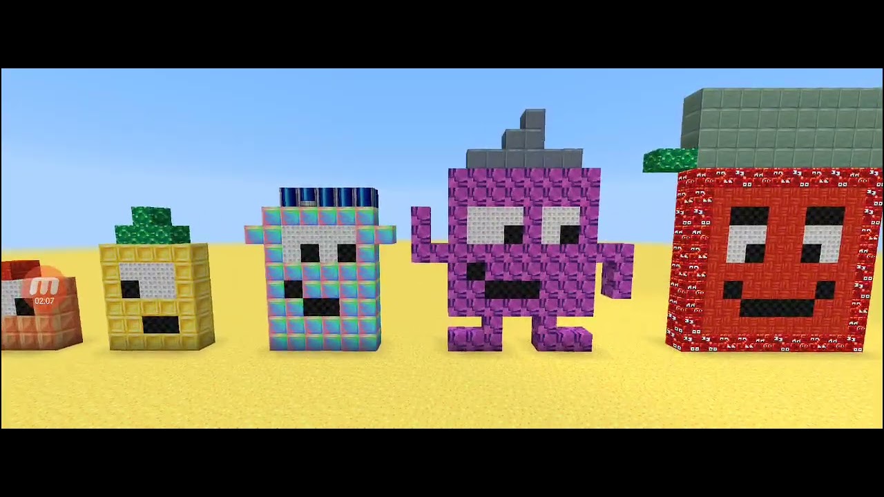 Numberblocks fibonacci LukasTv