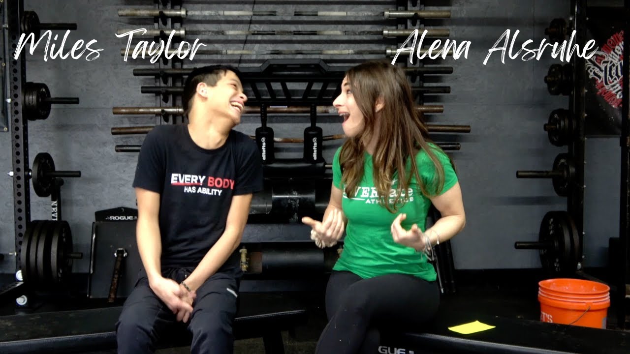 Athlete Miles Taylor! Training & Living with Cerebral Palsy.  Hope and Perseverance/CP Awareness