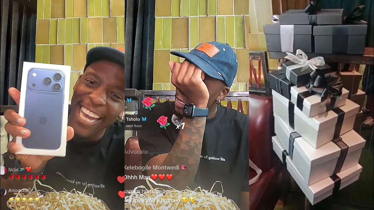 Mmeli breaks down during live after being gifted R50k & gifts in just a few days of being evicted 