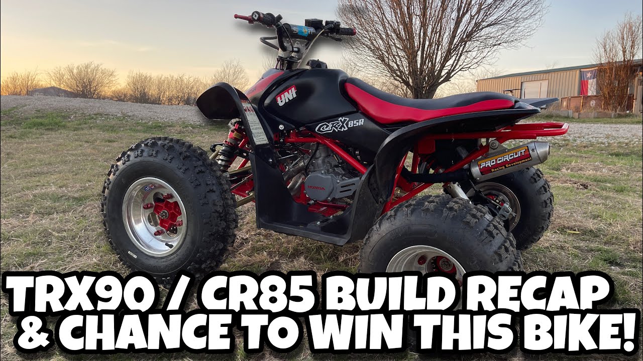 TRX90 / CR85 Build Recap & Possible Chance to Win this Bike!