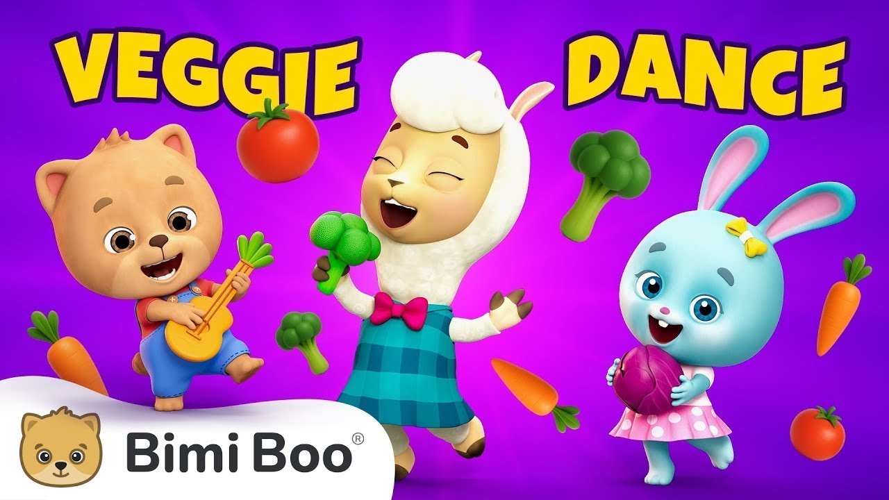 Veggie Dance | Fun Vegetables Song for Kids | Bimi Boo Kids Songs & Nursery Rhymes